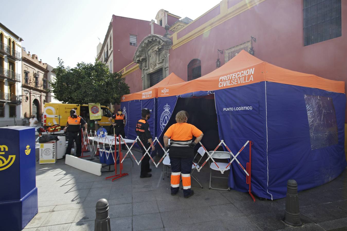 Los preparativos para la misa de aniversario del Gran Poder en Sevilla