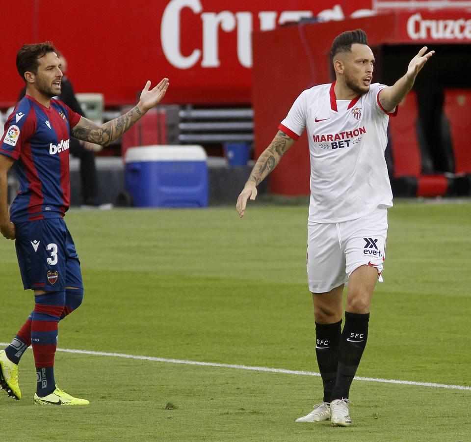 Las mejores imágenes del encuentro entre el Sevilla F.C. y el Levante U.D.