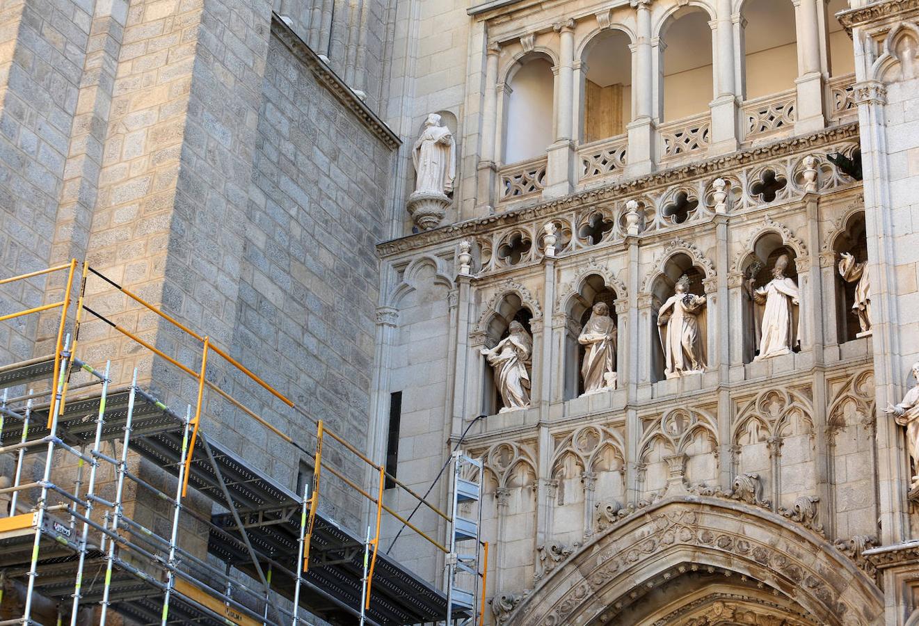 La belleza de la torre de la catedral, al descubierto