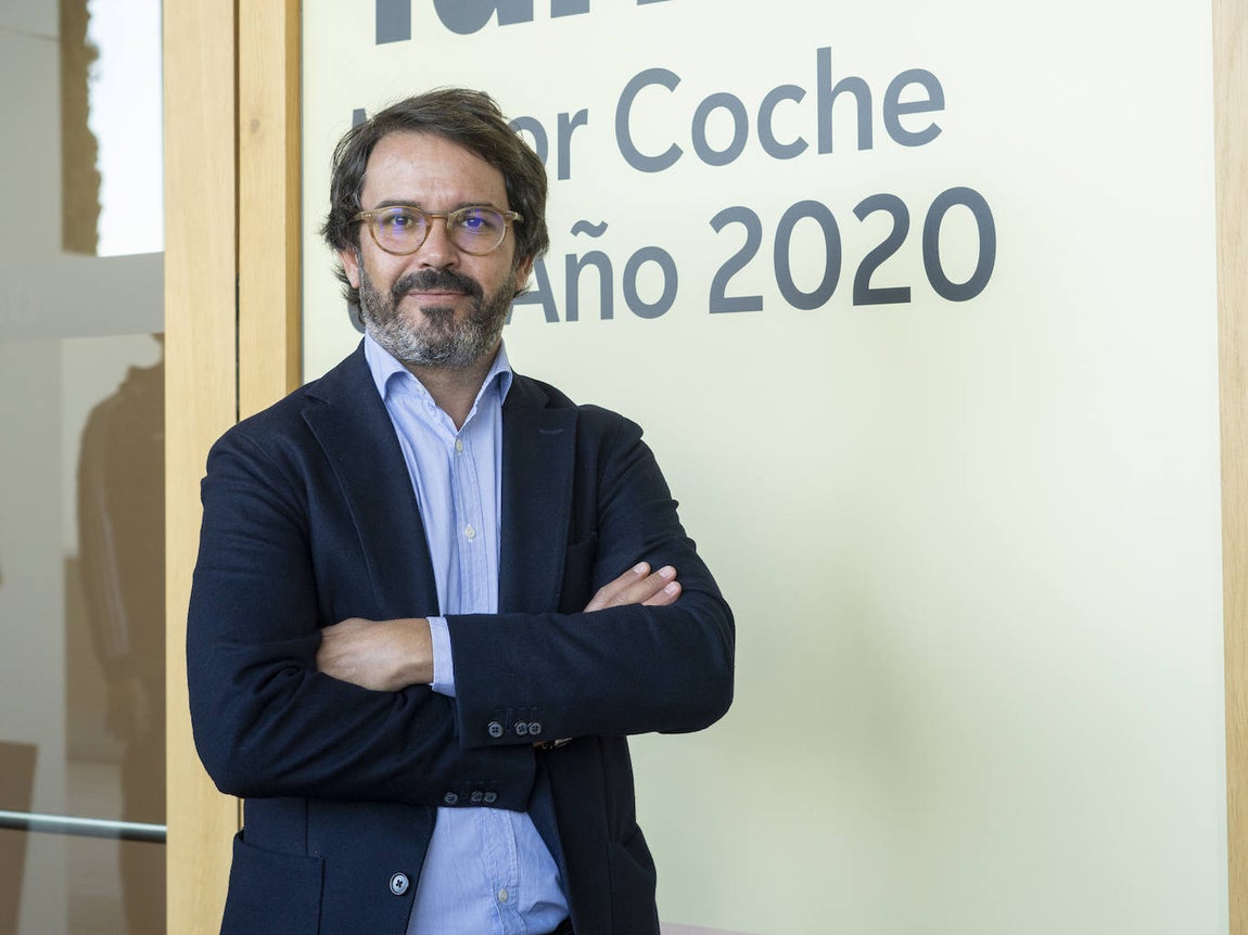 Javier Arenas,  jefe de prensa de Škoda. 