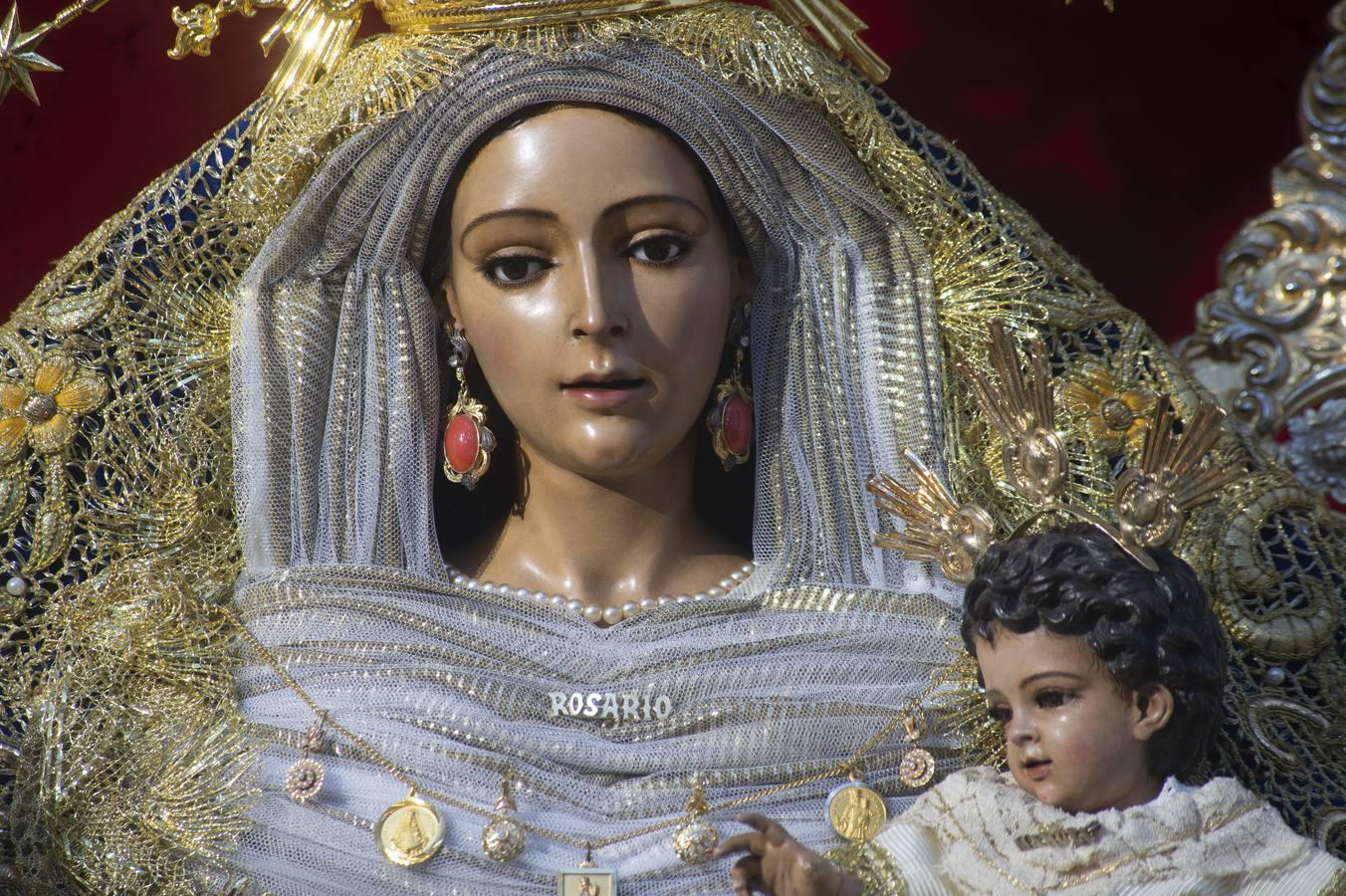 La Virgen del Rosario del barrio León. 