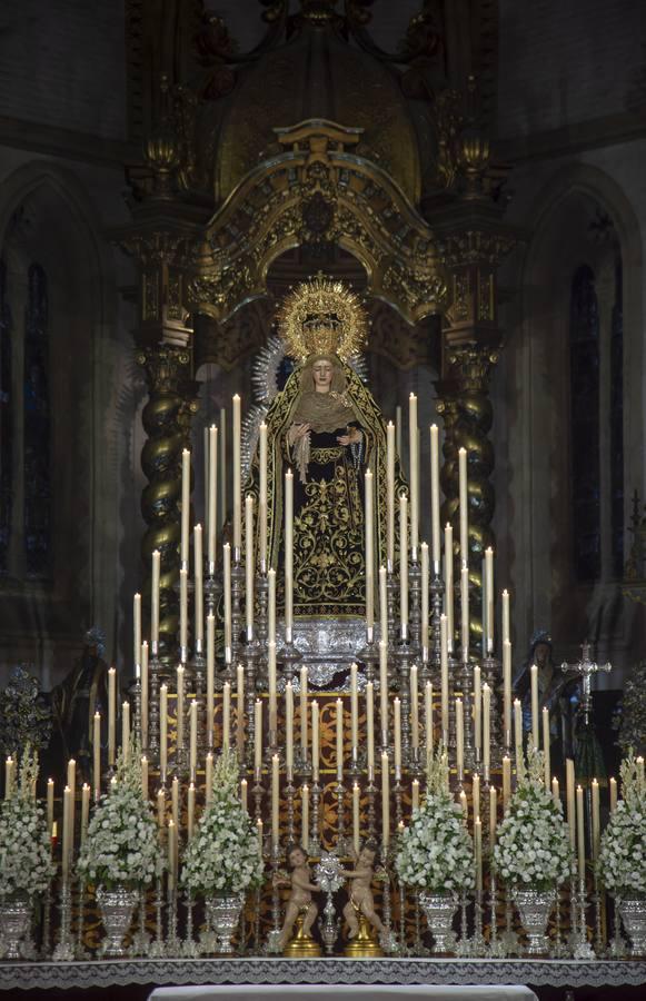 La Virgen de Gracia y Amparo de los Javieres. 