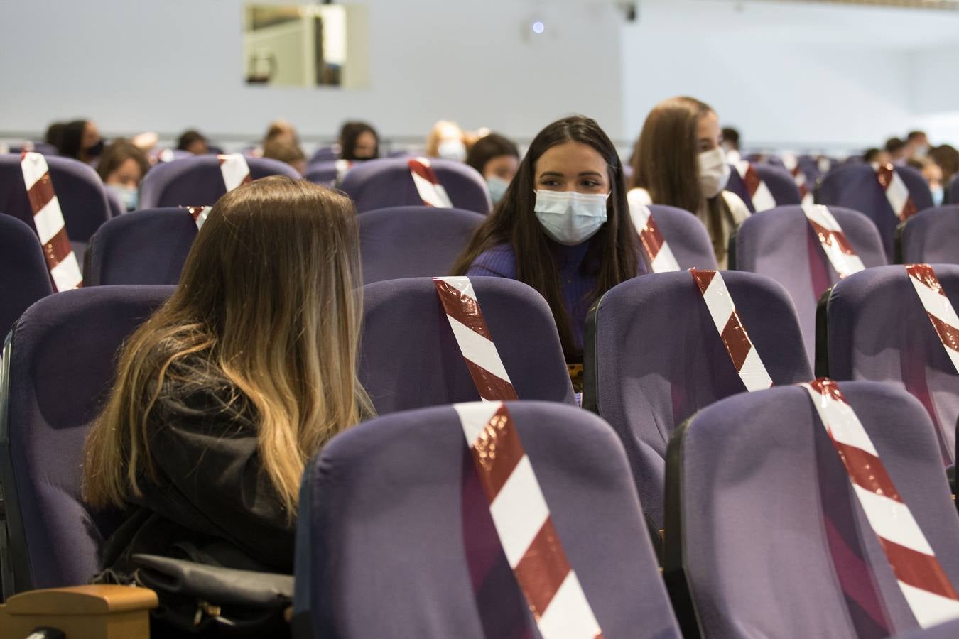 Primer día de clase en Derecho y Ciencias del Trabajo