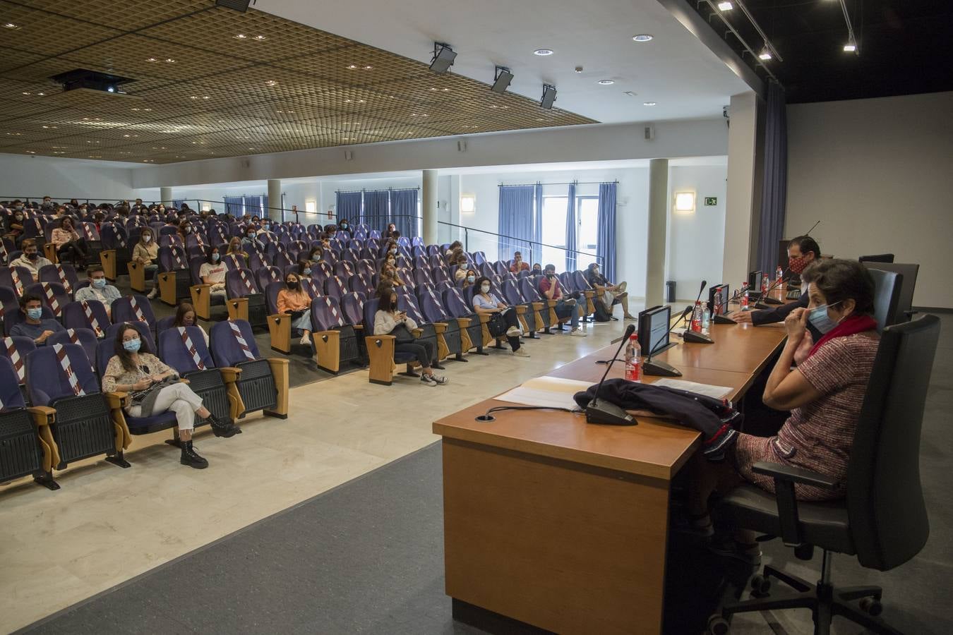 Primer día de clase en Derecho y Ciencias del Trabajo