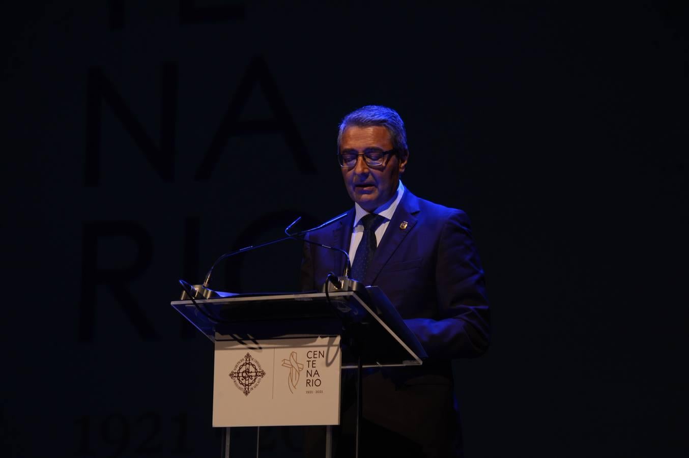 Presentación de los actos del centenario de la Agrupación de Cofradías de Málaga