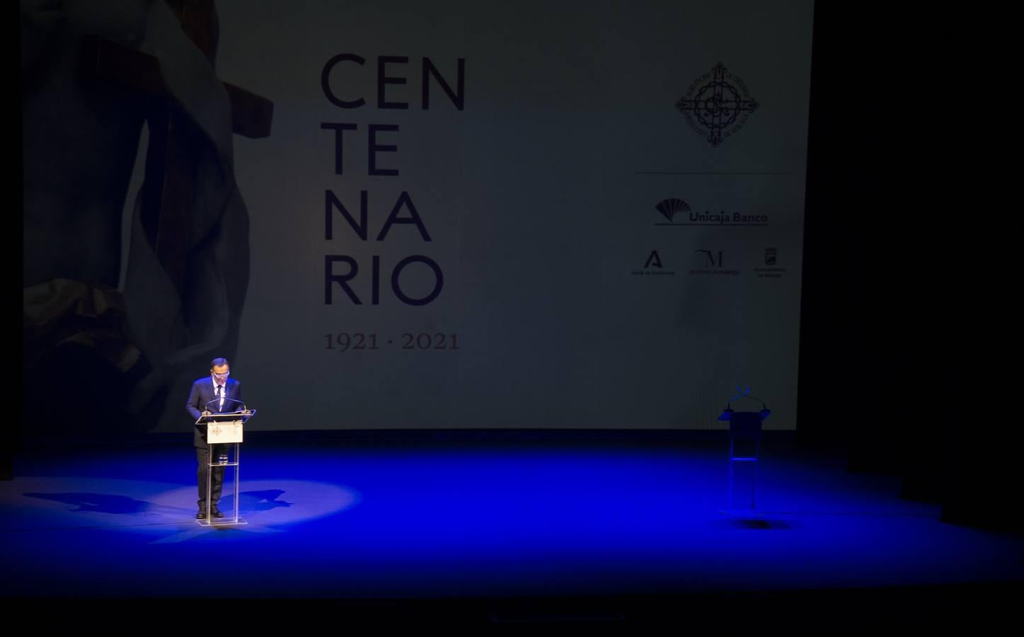 Presentación de los actos del centenario de la Agrupación de Cofradías de Málaga