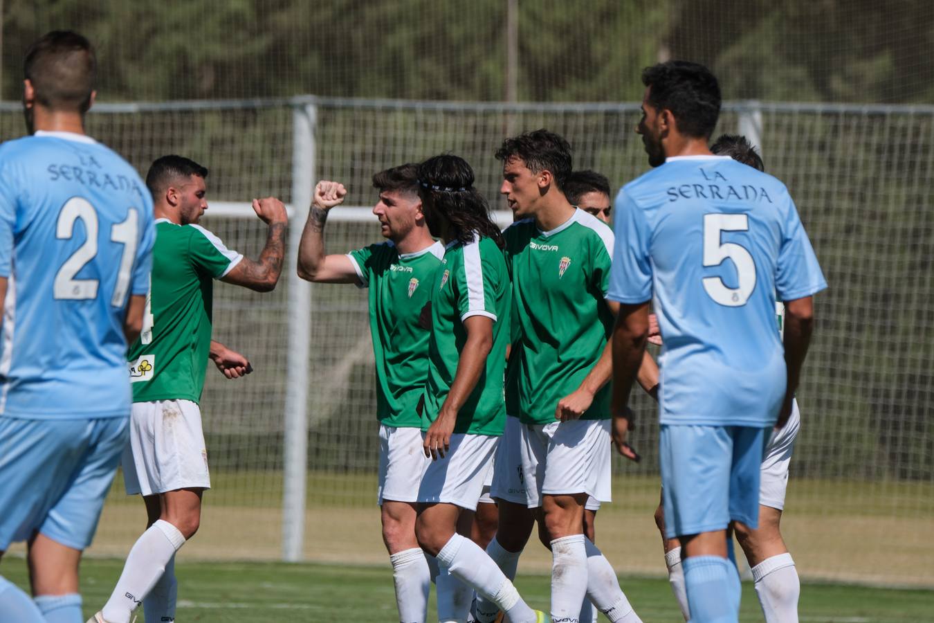 El Córdoba CF-Linense en Montecastillo, en imágenes