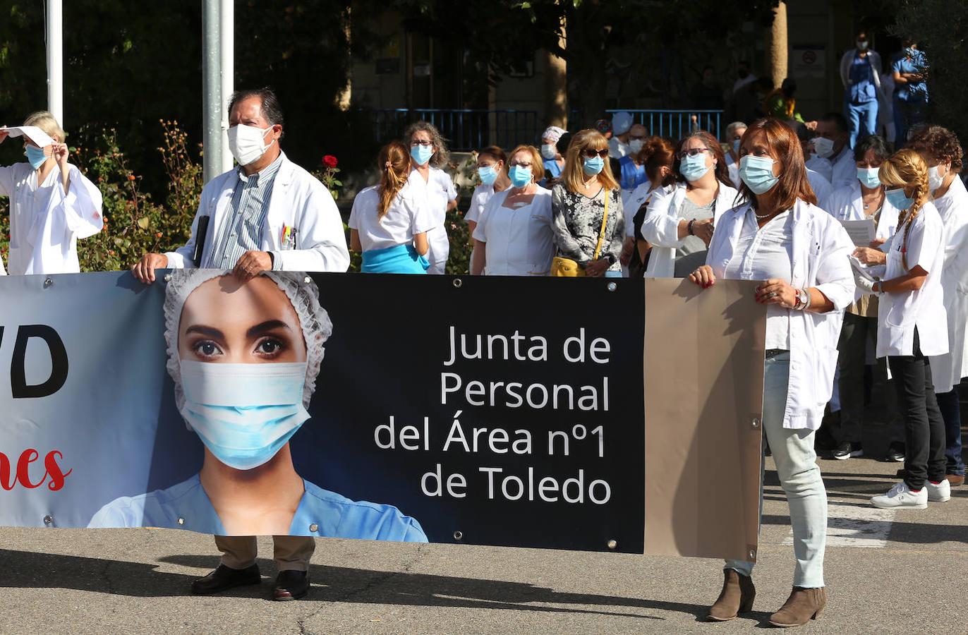 Los sanitarios salen a la calle para pedir más medios para la provincia de Toledo