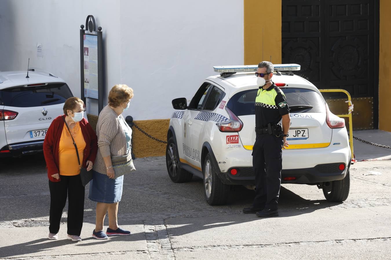 El primer día de confinamiento en Almodóvar del Río (II), en imágenes