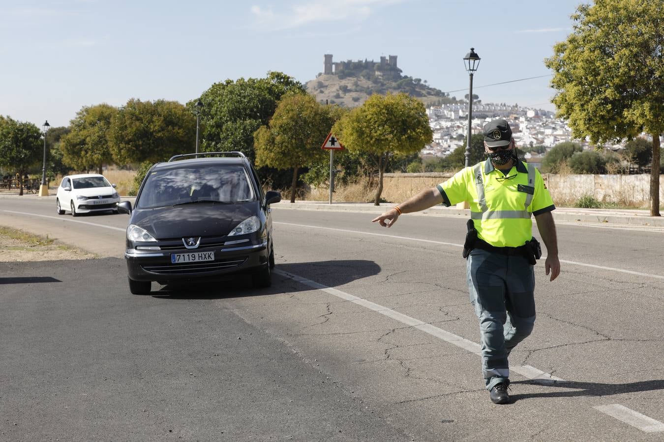 El primer día de confinamiento en Almodóvar del Río (II), en imágenes