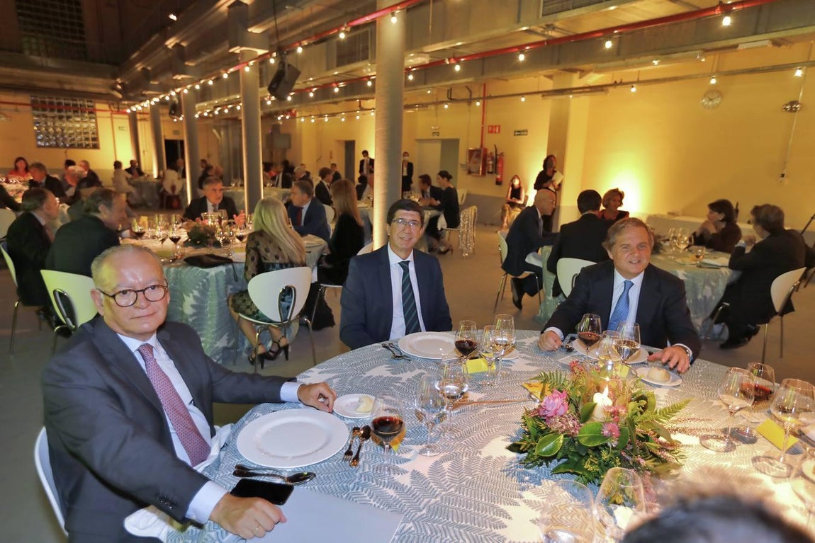 Álvaro Ybarra, Juan Marín e Ignacio Ybarra