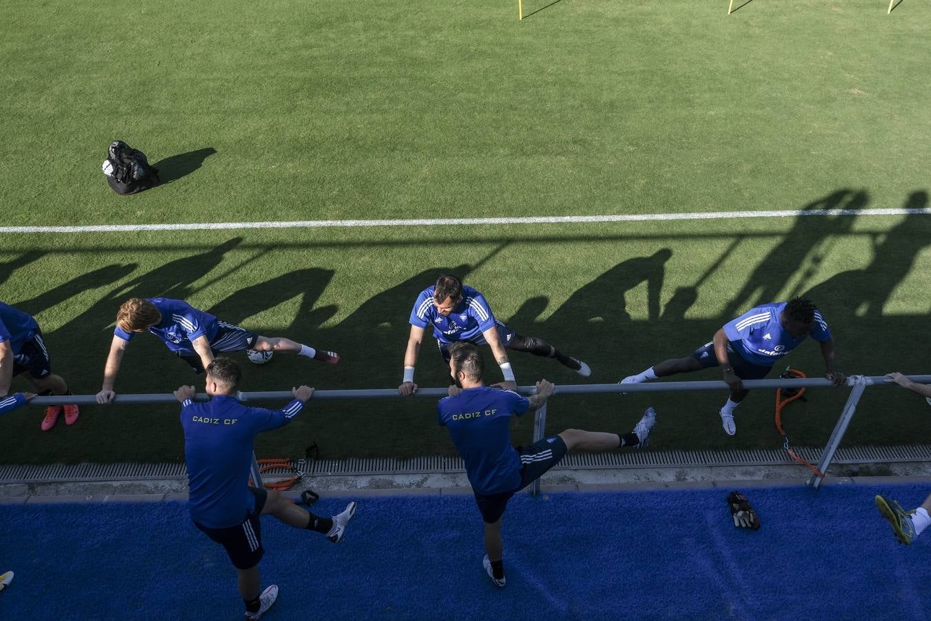 Fotos: Las nuevas caras del Cádiz CF de Primera en entrenamiento