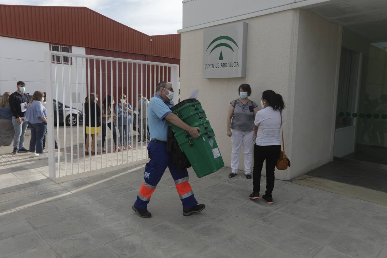 Fotos: las imágenes de los test masivos en Bornos