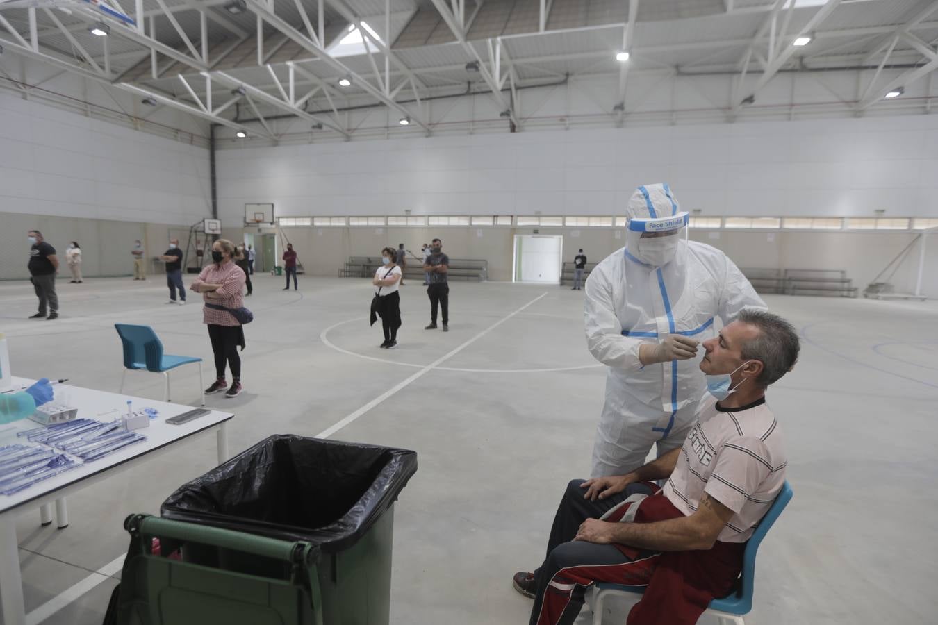 Fotos: las imágenes de los test masivos en Bornos