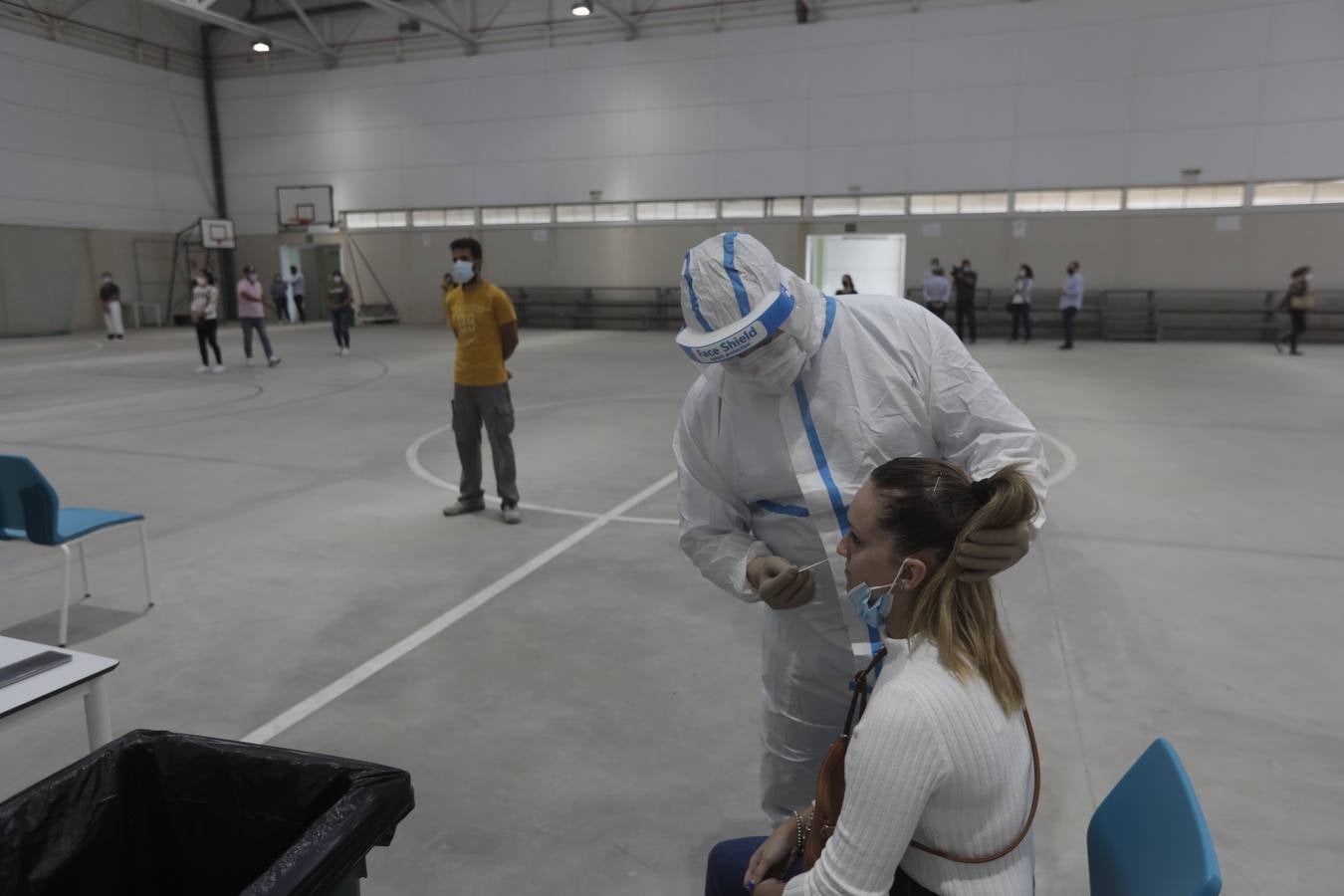 Fotos: las imágenes de los test masivos en Bornos