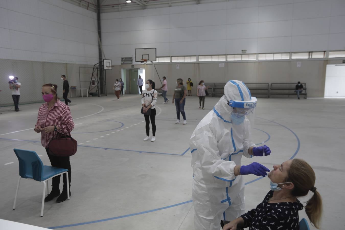 Fotos: las imágenes de los test masivos en Bornos