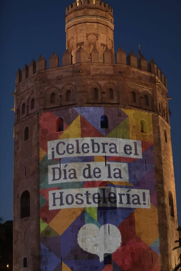 La Torre del Oro celebra el Día de la Hostelería en Sevilla