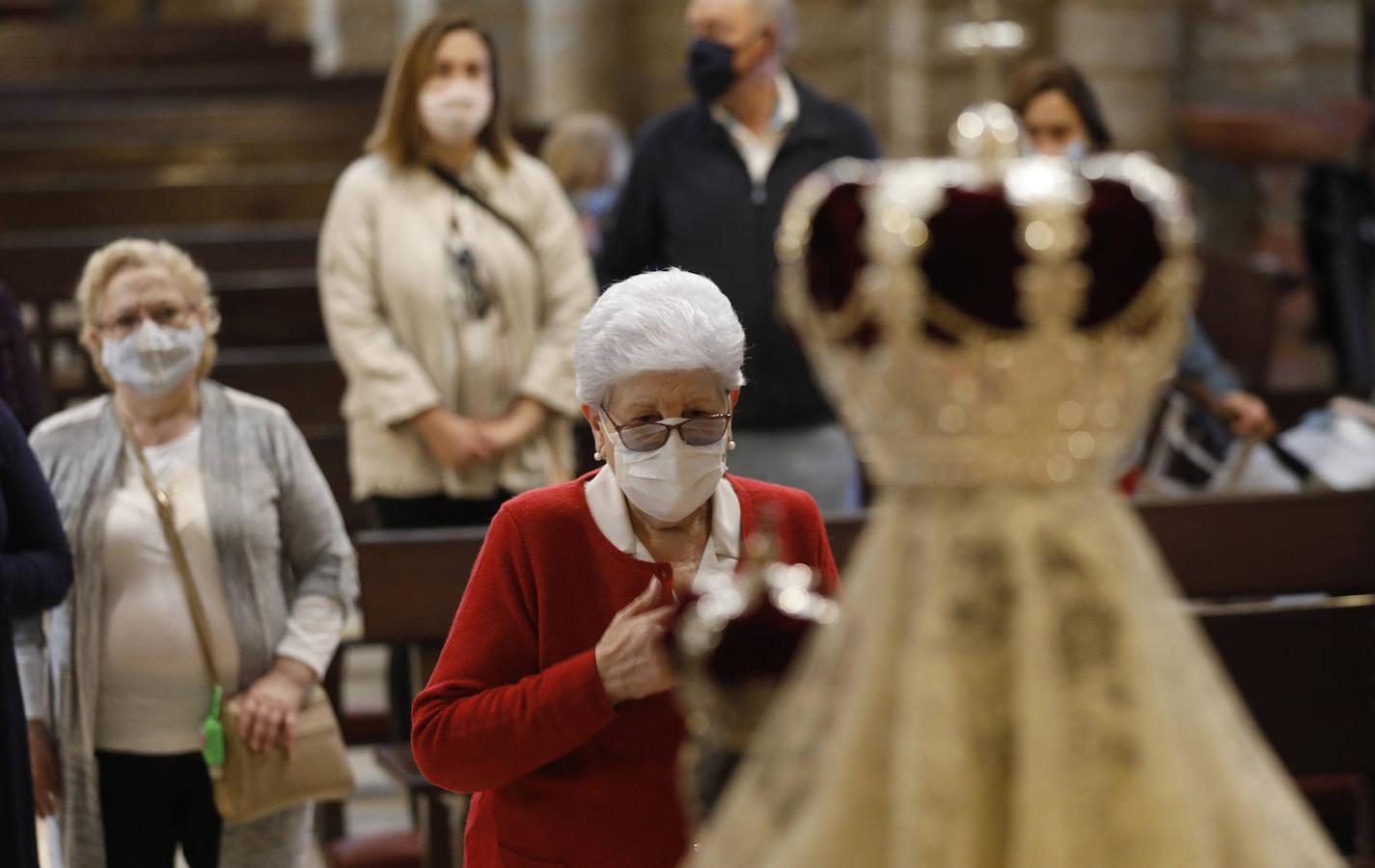 La visita a la Virgen de los Remedios de Córdoba en martes y 13, en imágenes