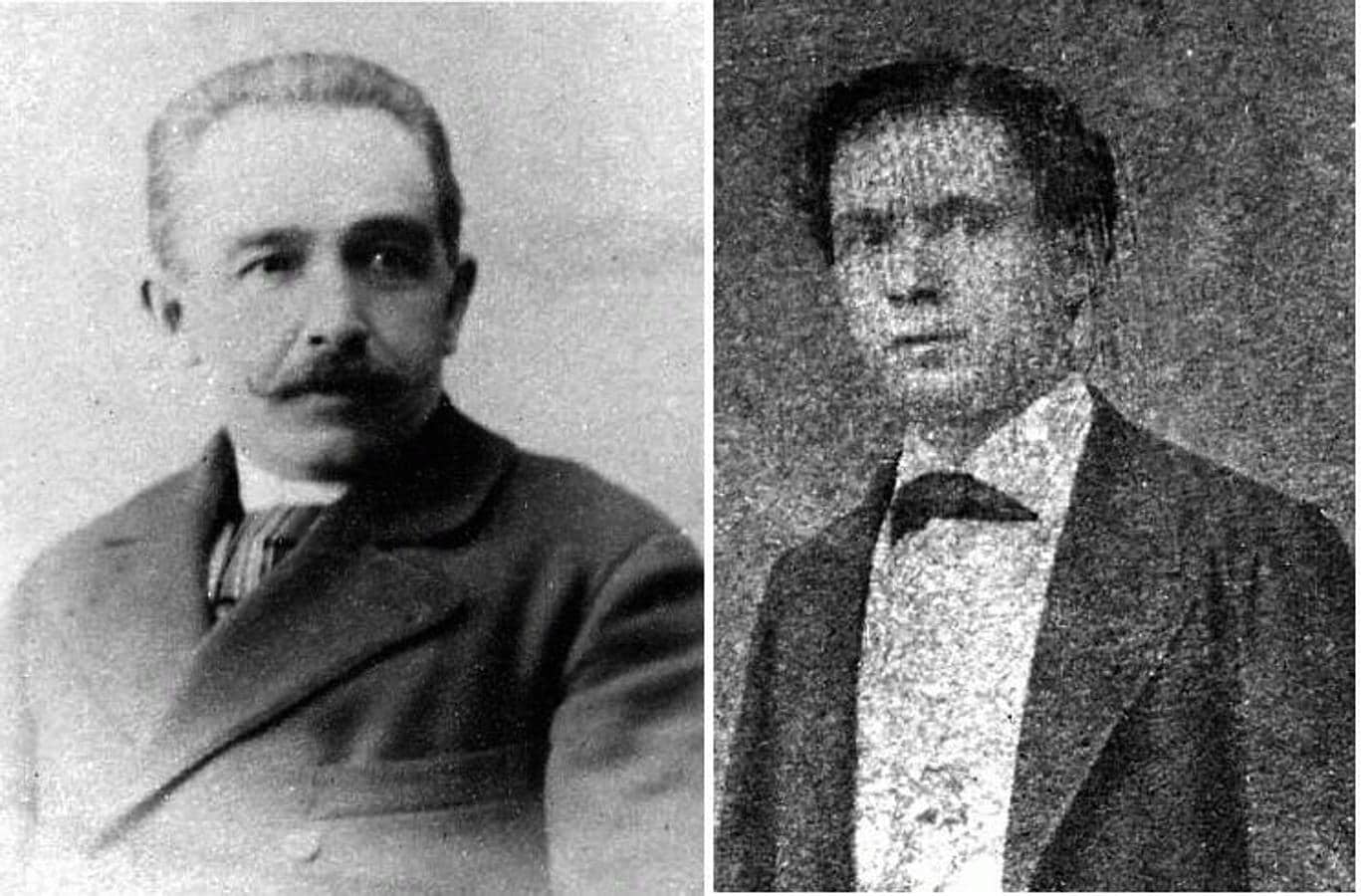 Eladio Ortiz Ancos y Tomás Bringas Villasante, alcaldes de Toledo durante la epidemia del cólera de 1885. Archivo Municipal de Toledo. 