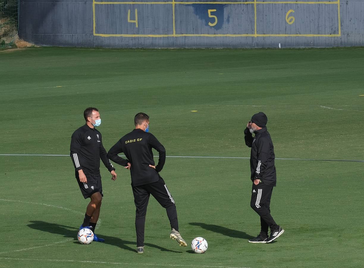 FOTOS: El Cádiz CF se prepara para medirse al Real Madrid