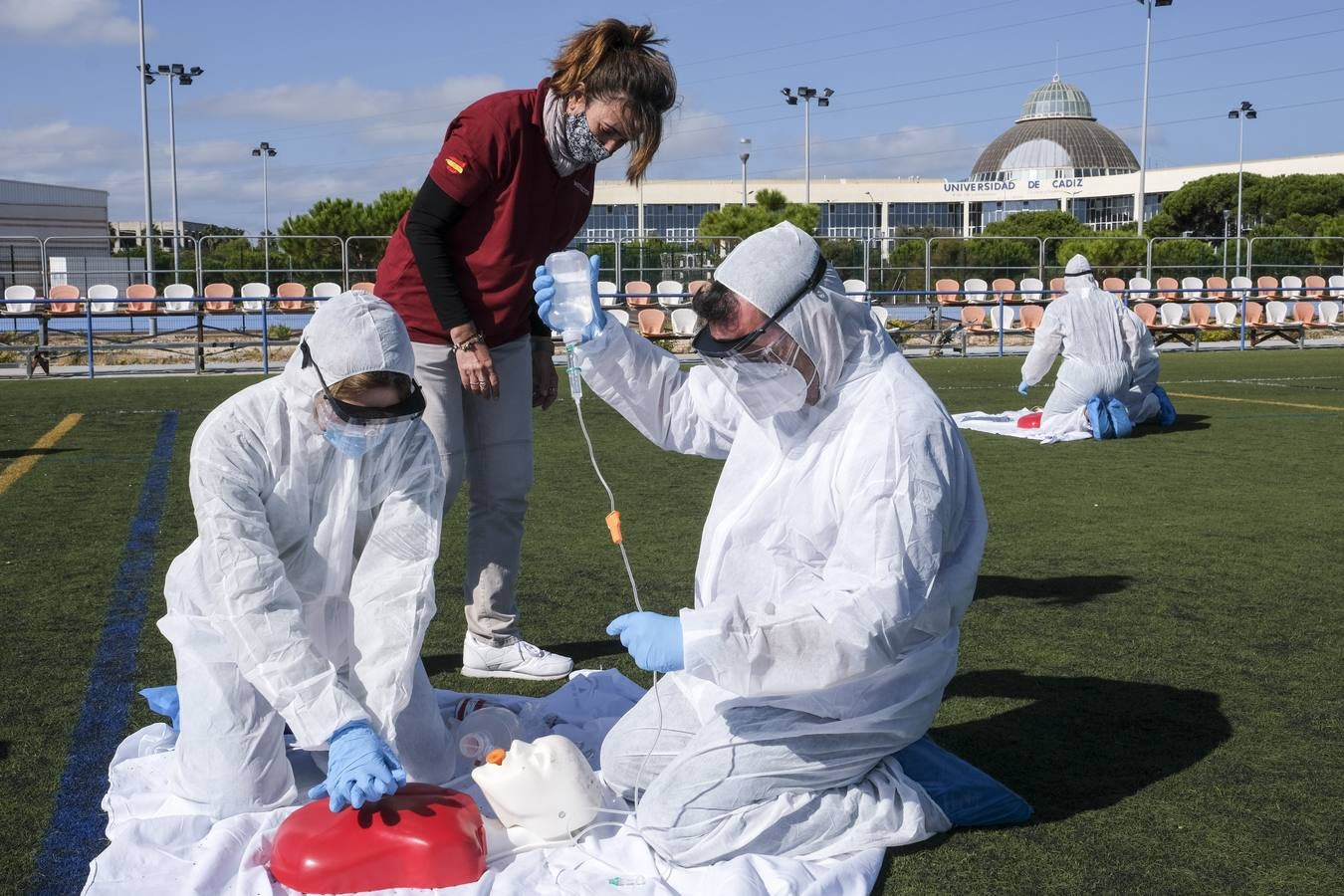 Fotos: el trabajo de los sanitarios en tiempos de pandemia