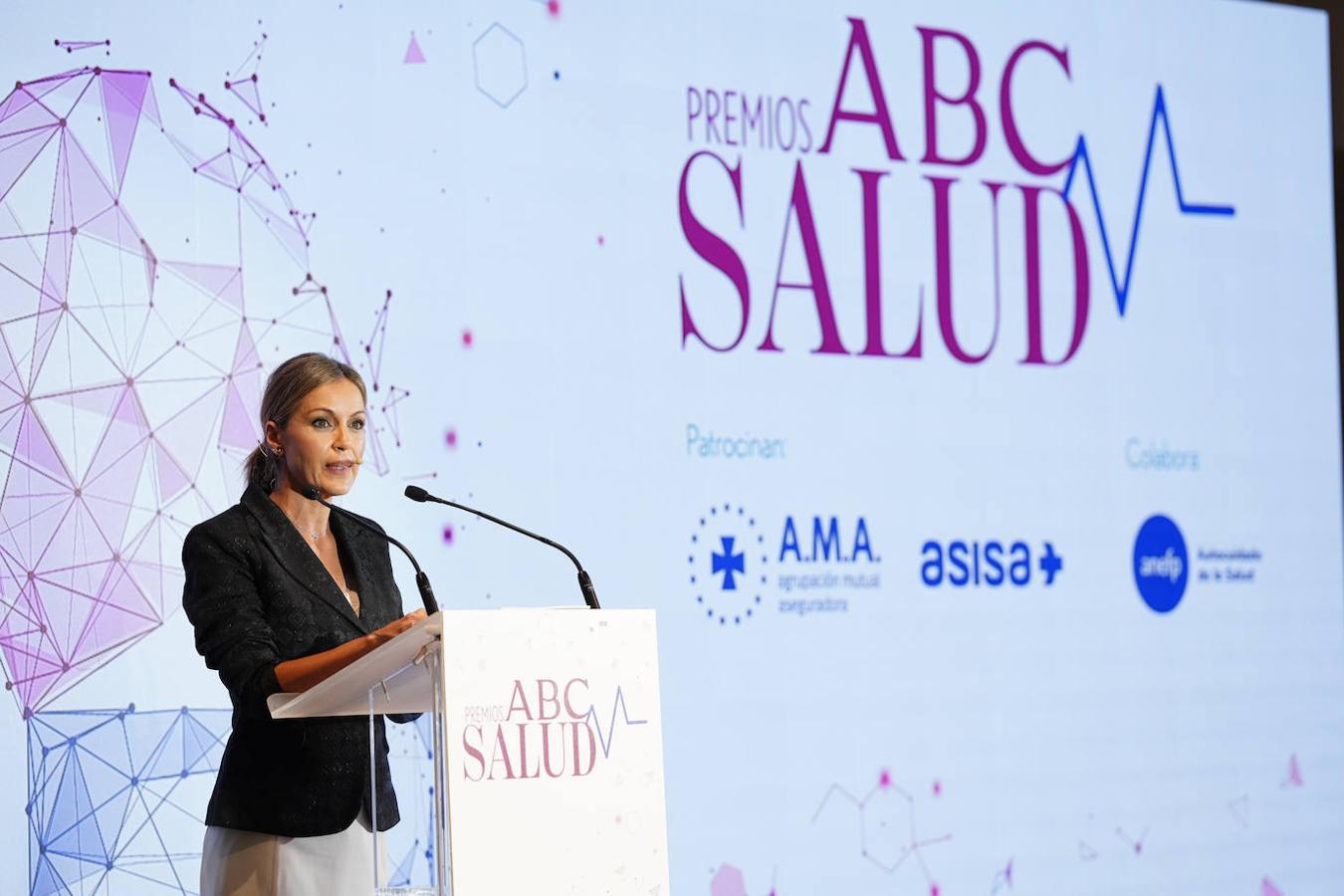 María Rodríguez-Vico, presentadora del acto