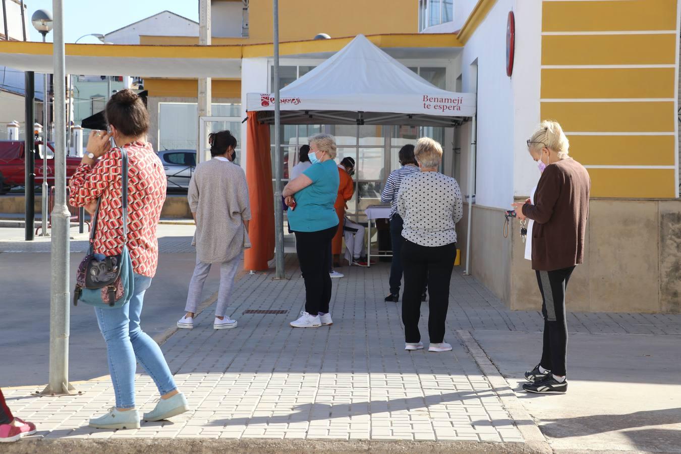 El cribado general contra el Covid en Benamejí, en imágenes