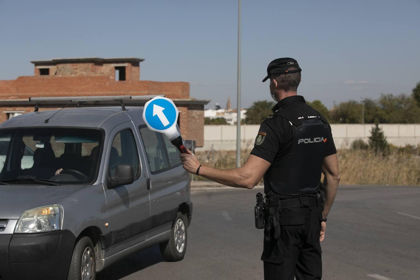 En imágenes, primer día de confinamiento en Écija