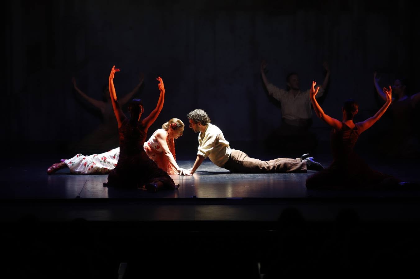 El espectáculo del Ballet Flamenco de Andalucía, en imágenes