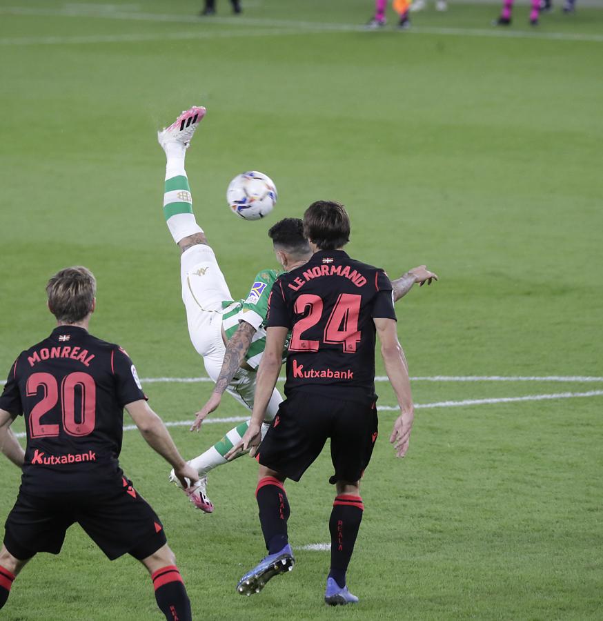 En imágenes, el Betis-Real Sociedad en el Benito Villamarín