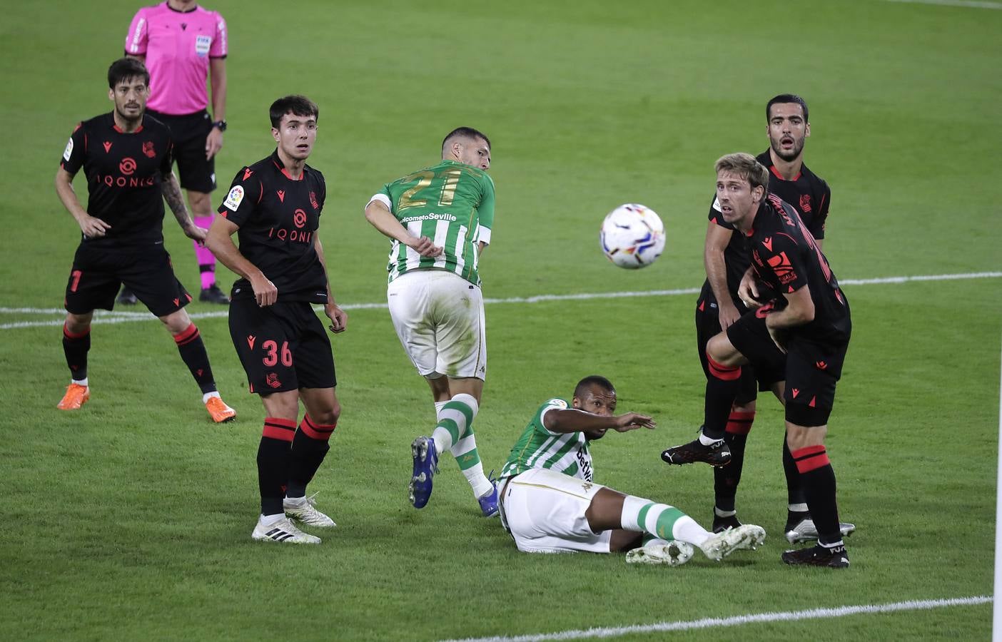 En imágenes, el Betis-Real Sociedad en el Benito Villamarín