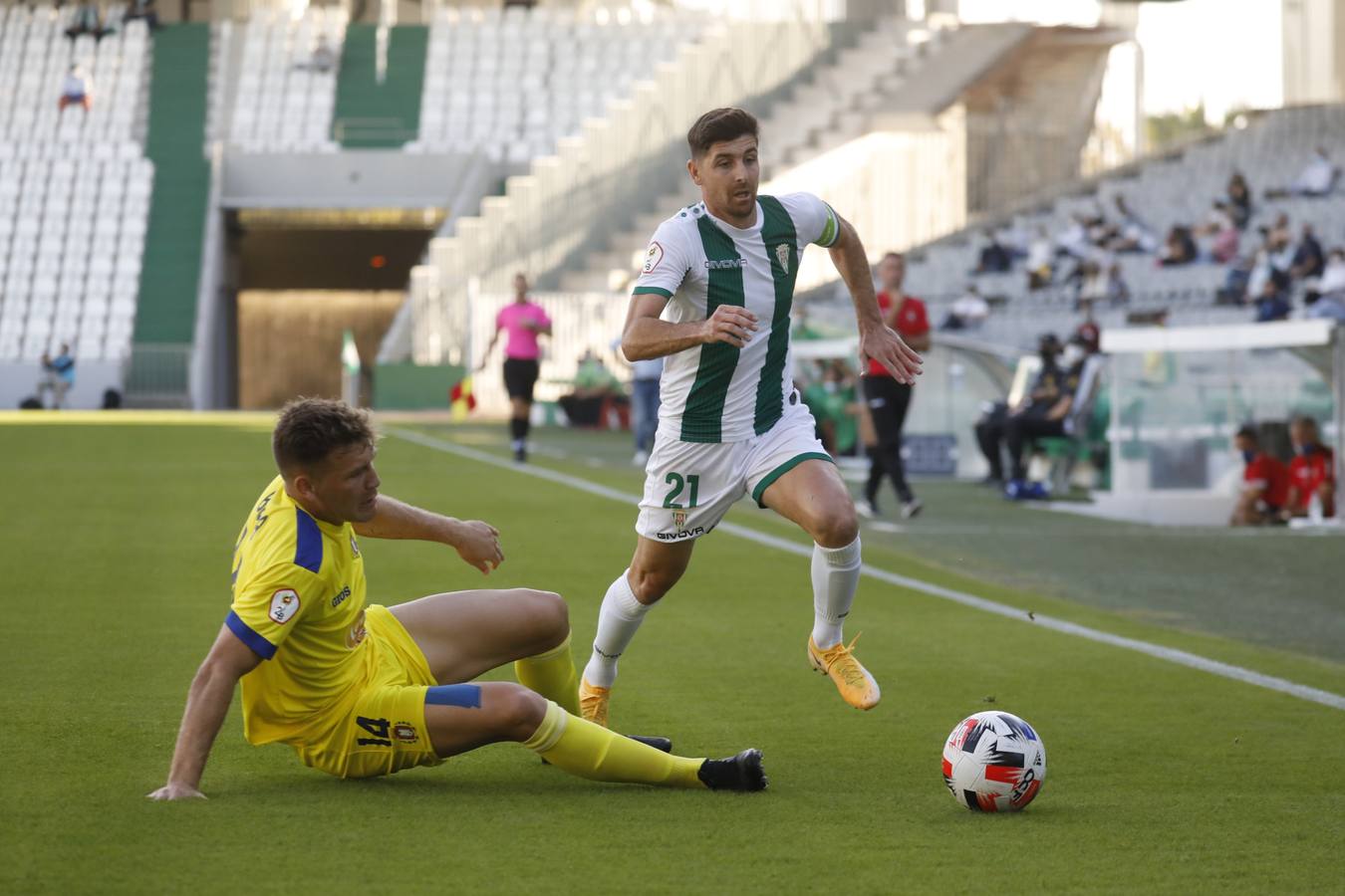 Las mejores jugadas del Córdoba CF-Lorca Deportiva, en imágenes