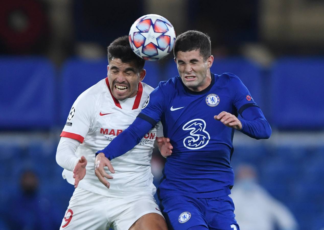 En imágenes, el Chelsea-Sevilla desde Stamford Bridge