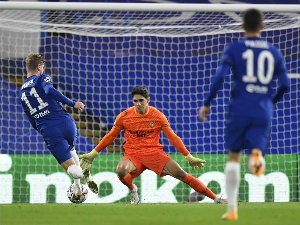 En imágenes, el Chelsea-Sevilla desde Stamford Bridge