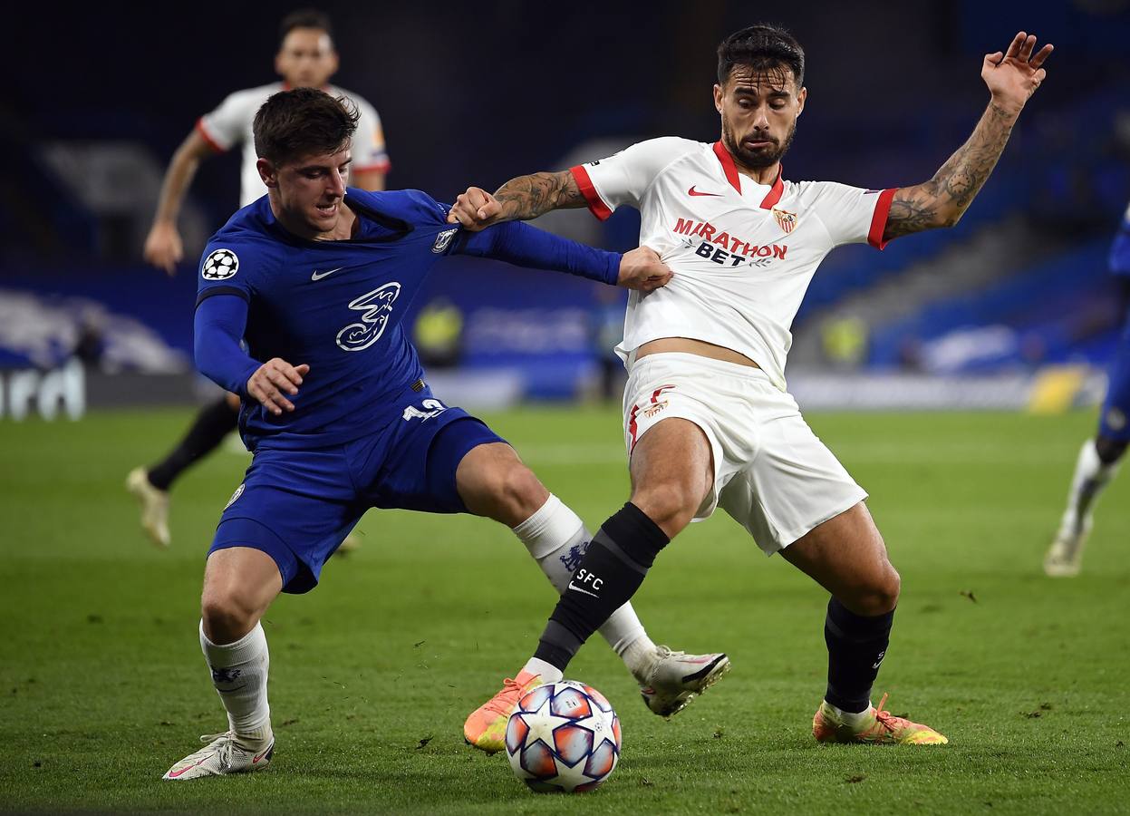 En imágenes, el Chelsea-Sevilla desde Stamford Bridge