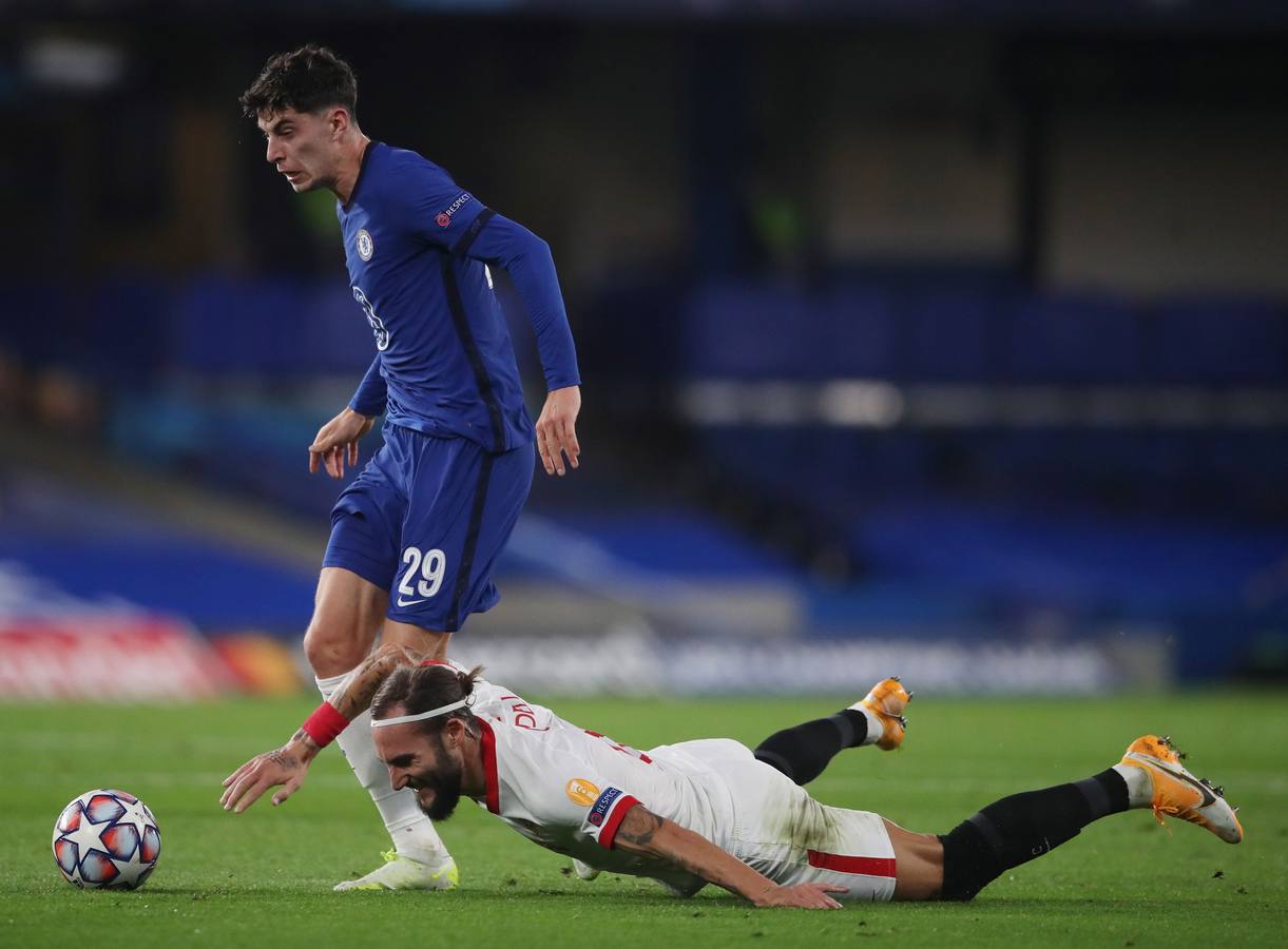 En imágenes, el Chelsea-Sevilla desde Stamford Bridge