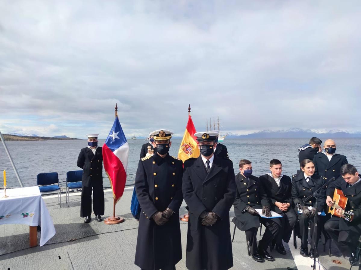 En imágenes: Así ha sido el cruce del Estrecho de Magallanes del buque escuela Juan Sebastián de Elcano