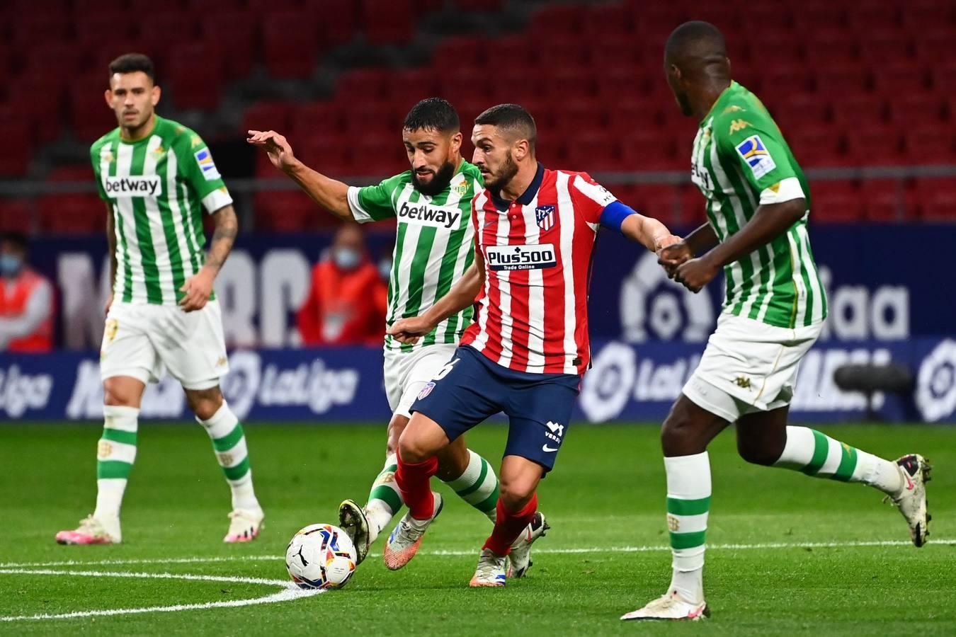 Las mejores imágenes del partido entre Atlético de Madrid y Real Betis Balompié