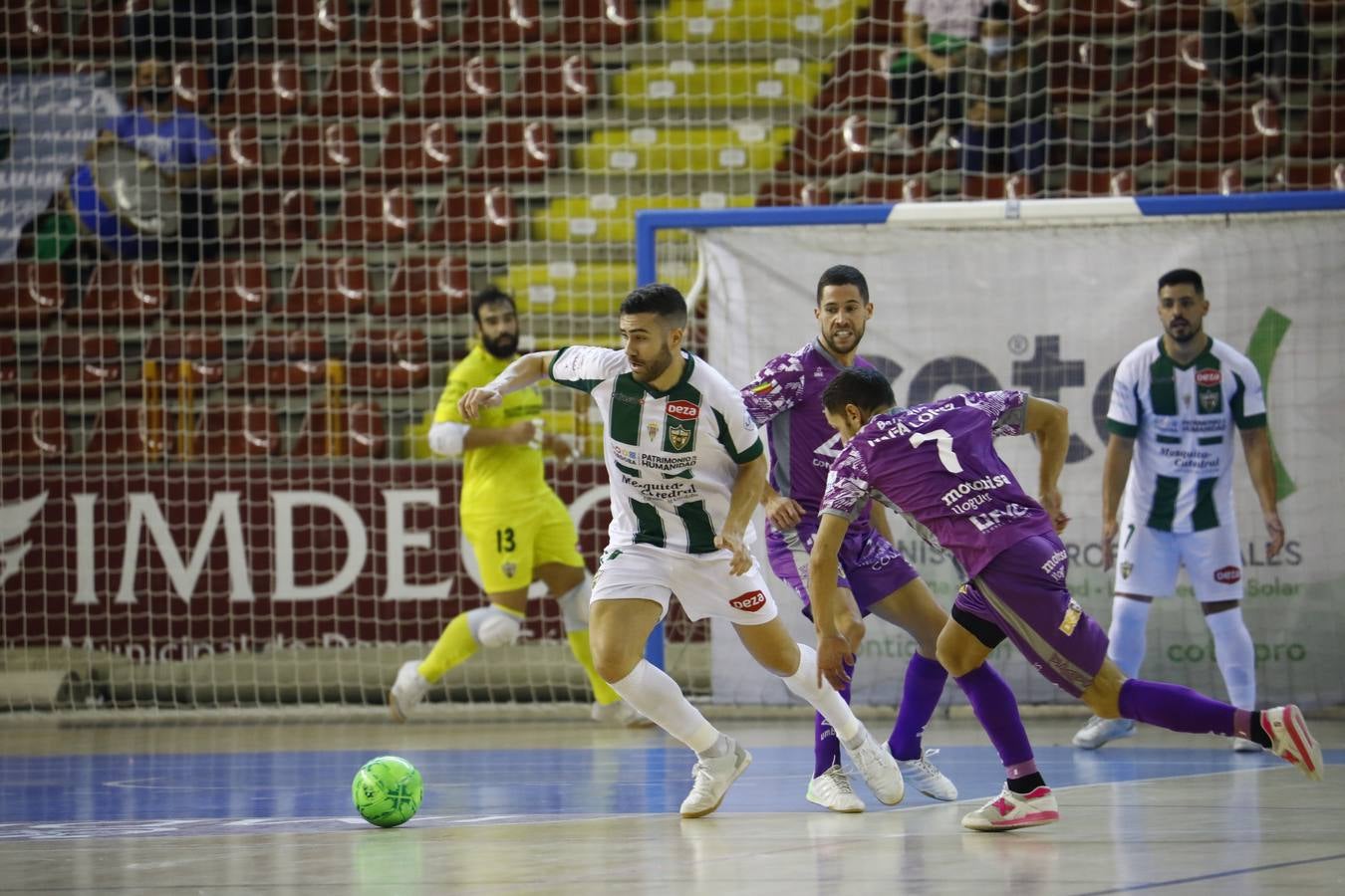 El empate entre el Córdoba Patrimonio y el Palma Futsal, en imágenes