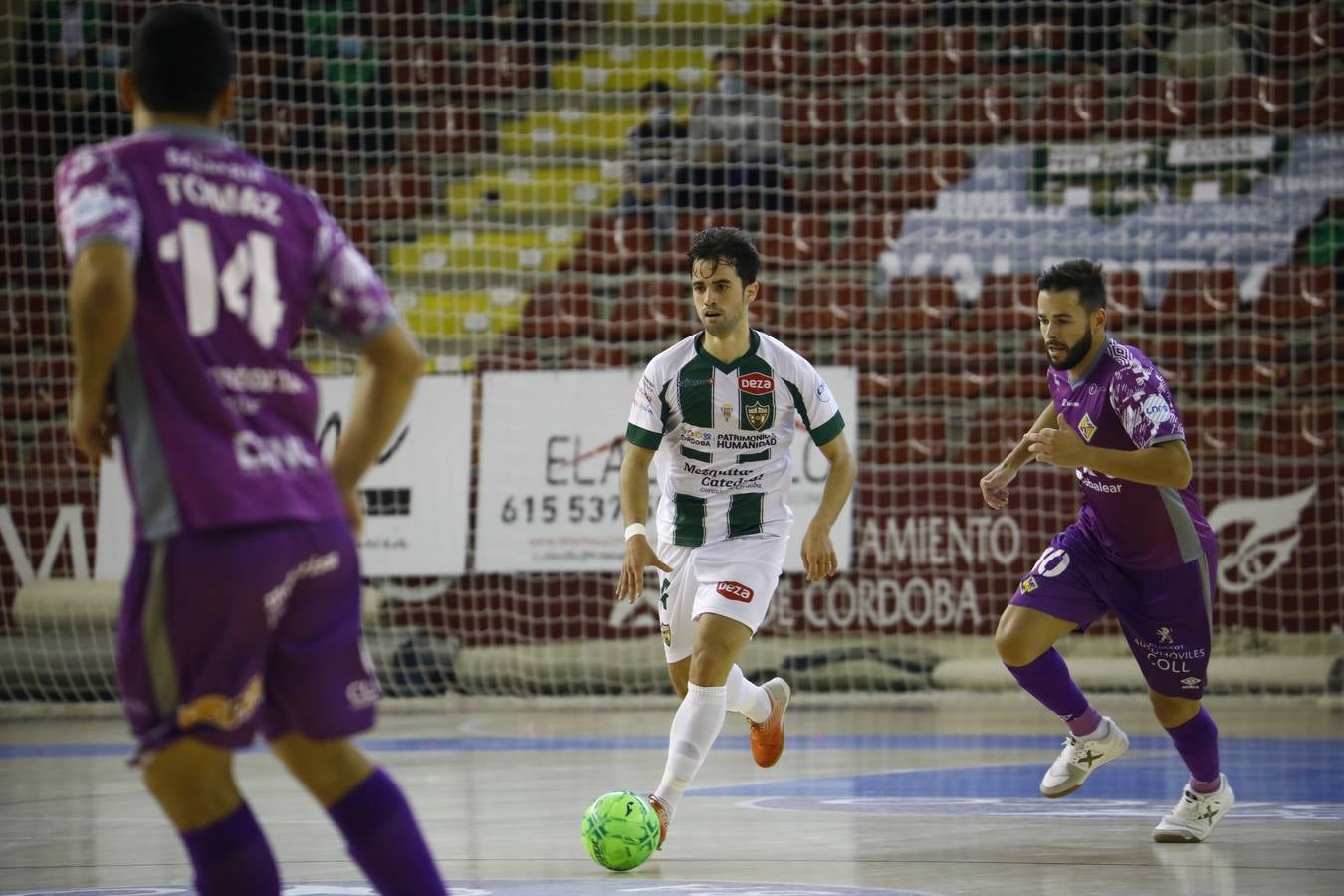 El empate entre el Córdoba Patrimonio y el Palma Futsal, en imágenes