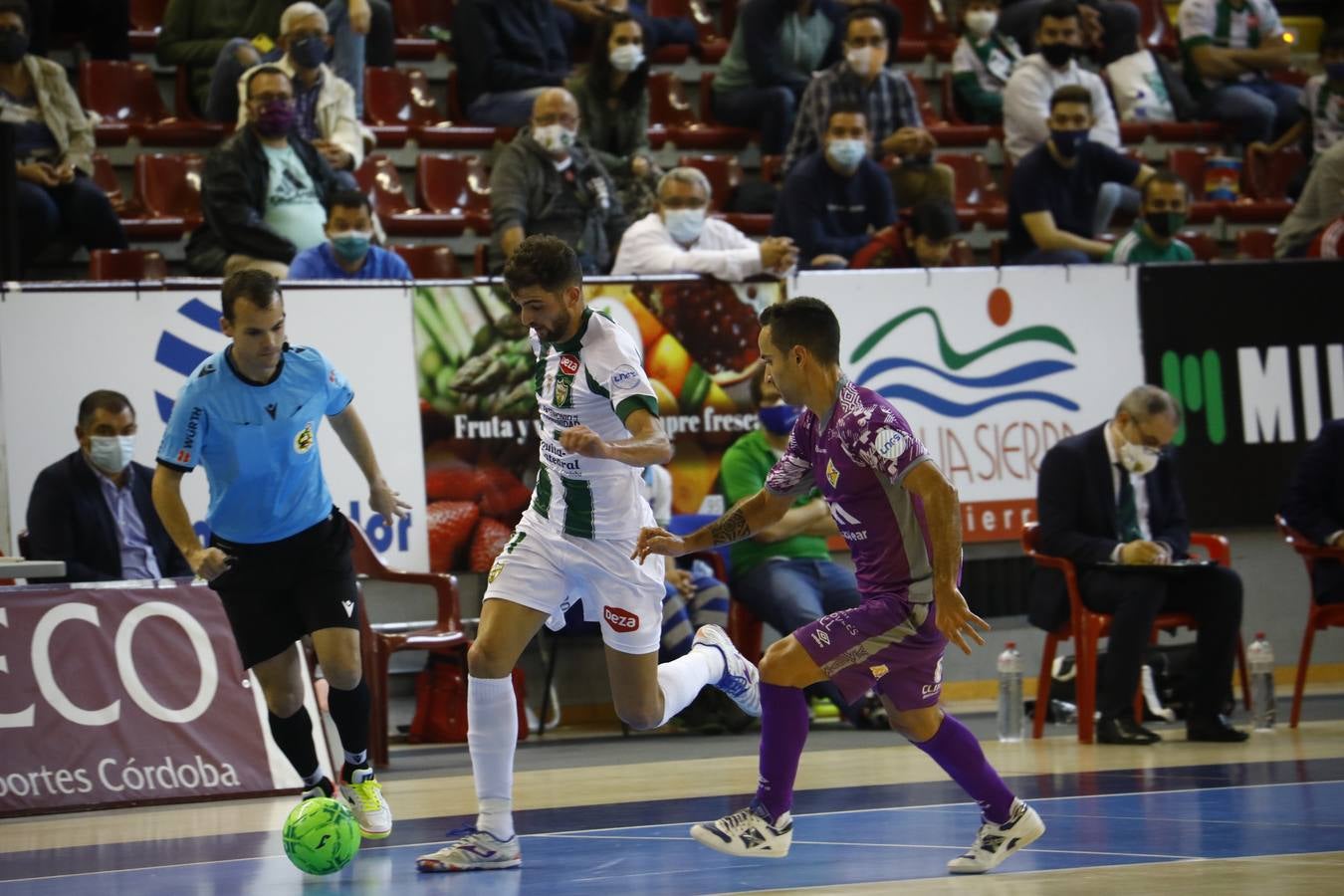 El empate entre el Córdoba Patrimonio y el Palma Futsal, en imágenes