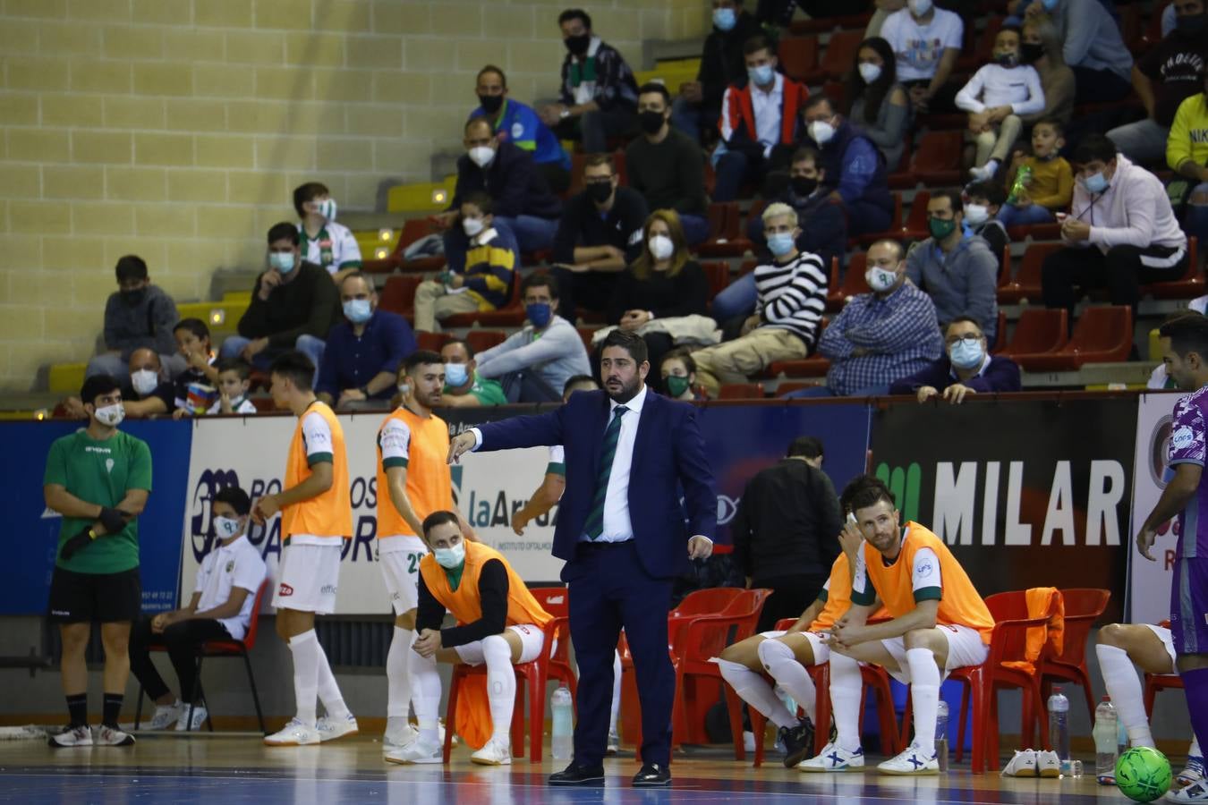 El empate entre el Córdoba Patrimonio y el Palma Futsal, en imágenes