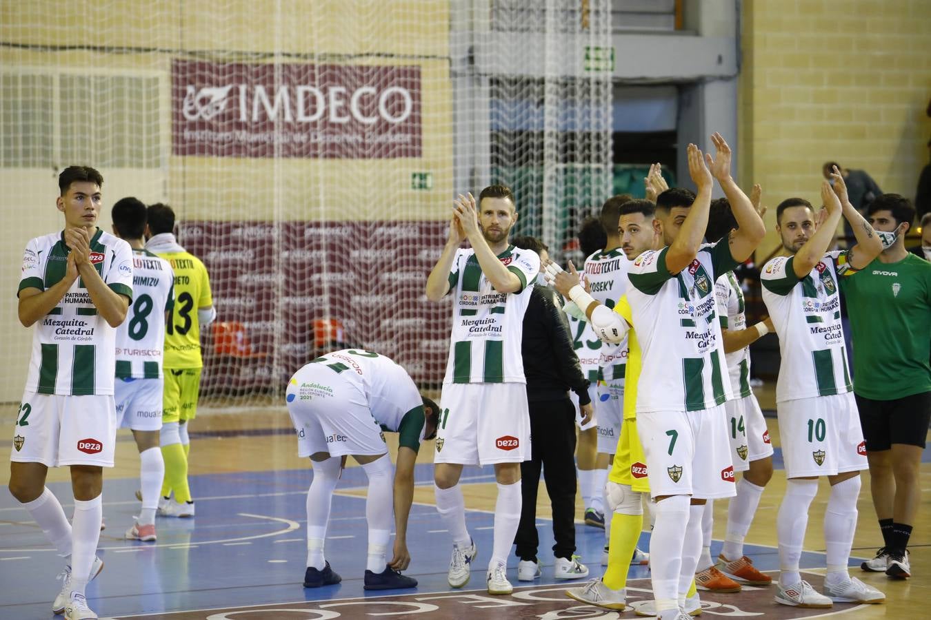 El empate entre el Córdoba Patrimonio y el Palma Futsal, en imágenes