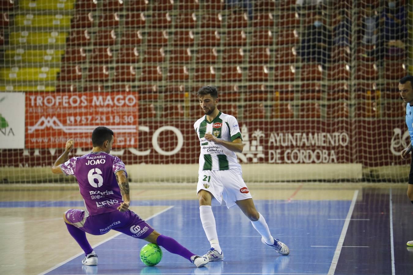 El empate entre el Córdoba Patrimonio y el Palma Futsal, en imágenes