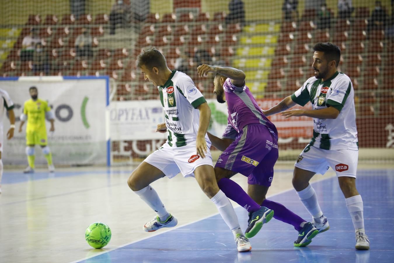 El empate entre el Córdoba Patrimonio y el Palma Futsal, en imágenes