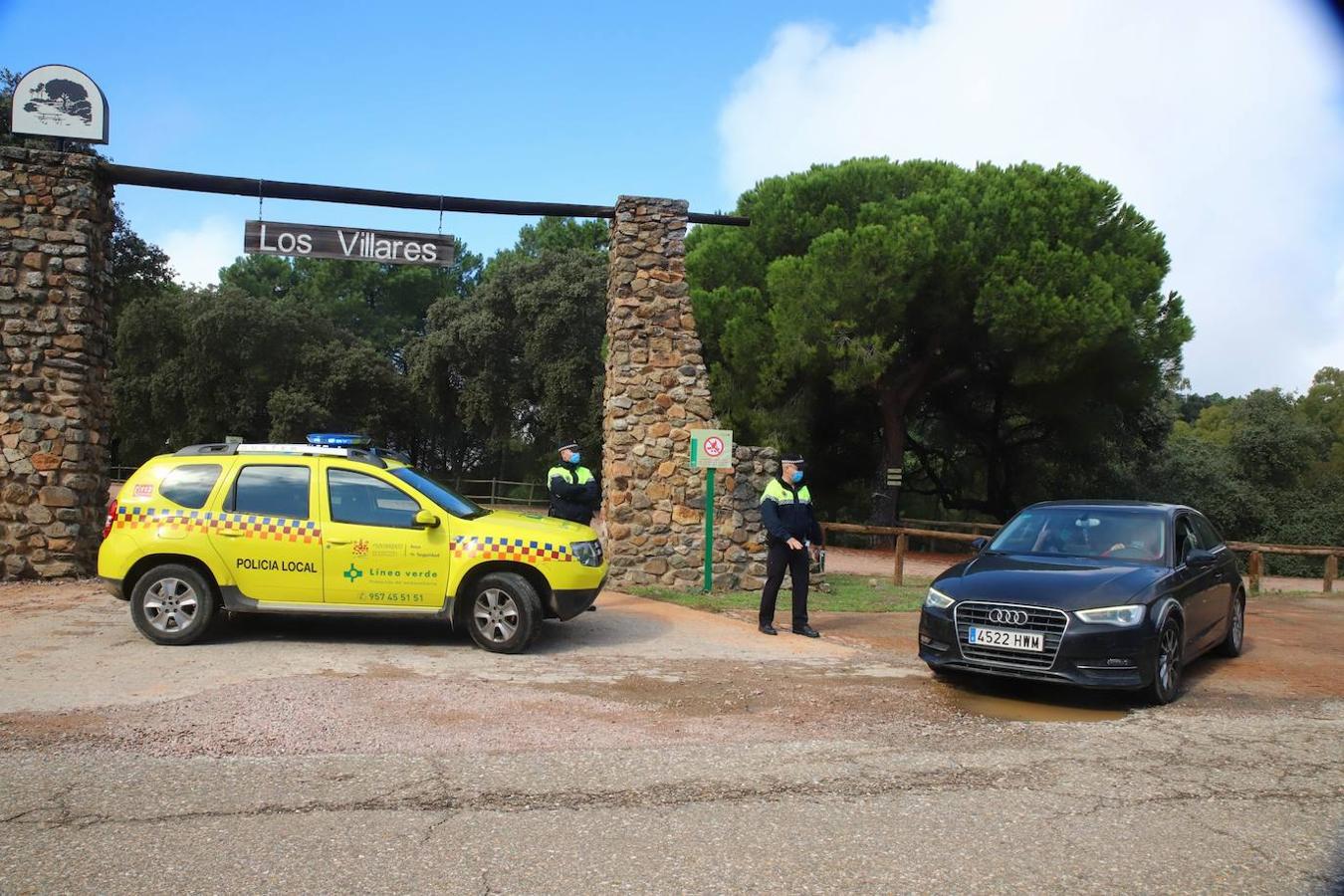 Las inéditas imágenes de Los Villares, de Córdoba, sin peroles en San Rafael