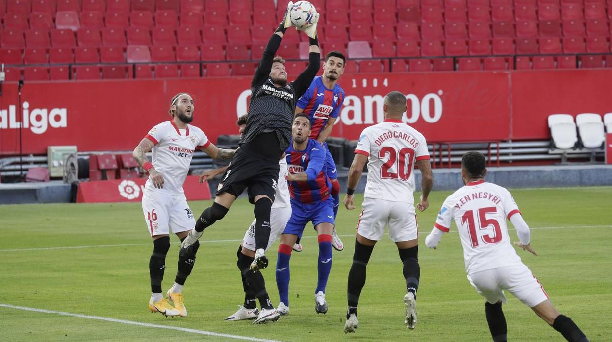 En imágenes, el partido entre Sevilla F.C. y el Eibar