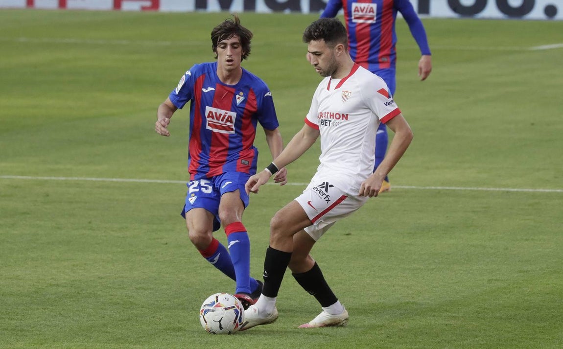 En imágenes, el partido entre Sevilla F.C. y el Eibar
