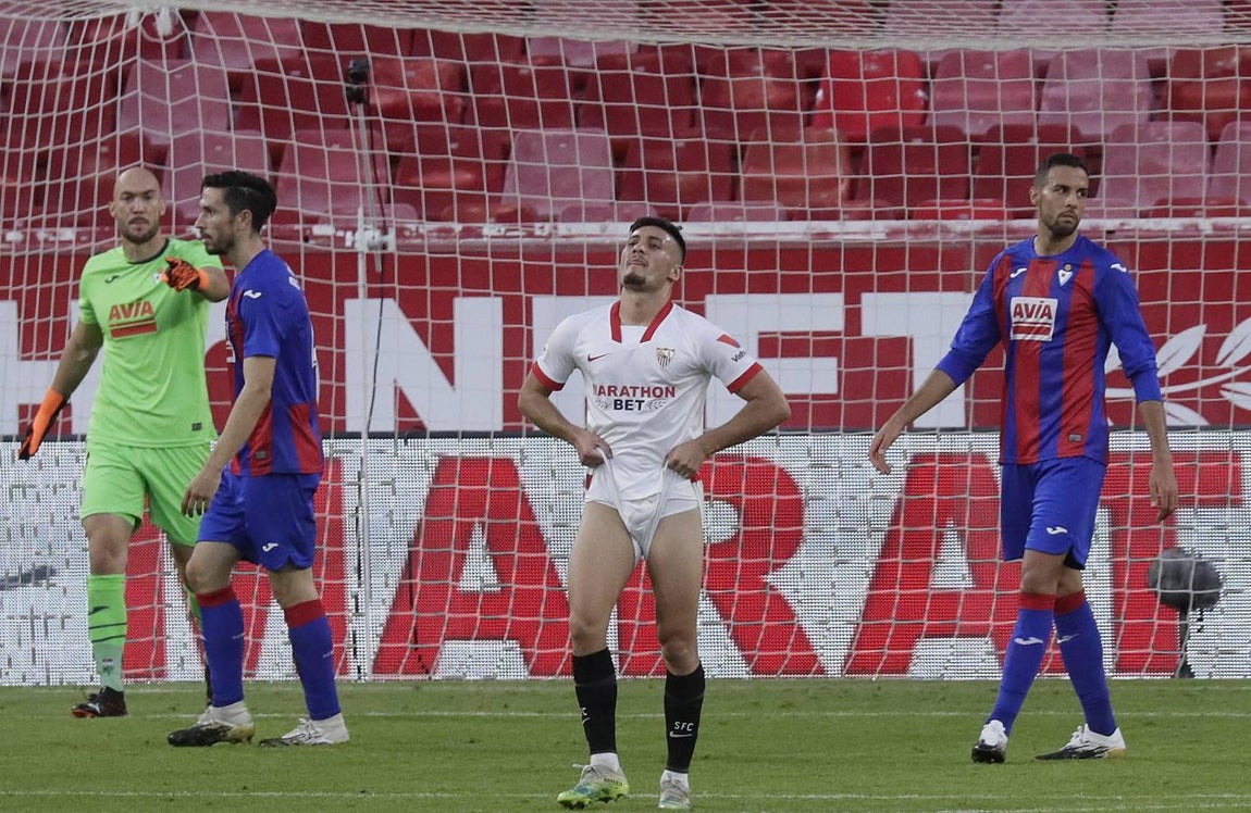 En imágenes, el partido entre Sevilla F.C. y el Eibar