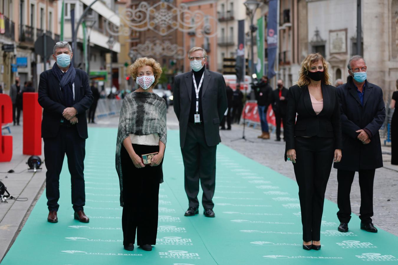 La alfombra verde de la Seminci. 